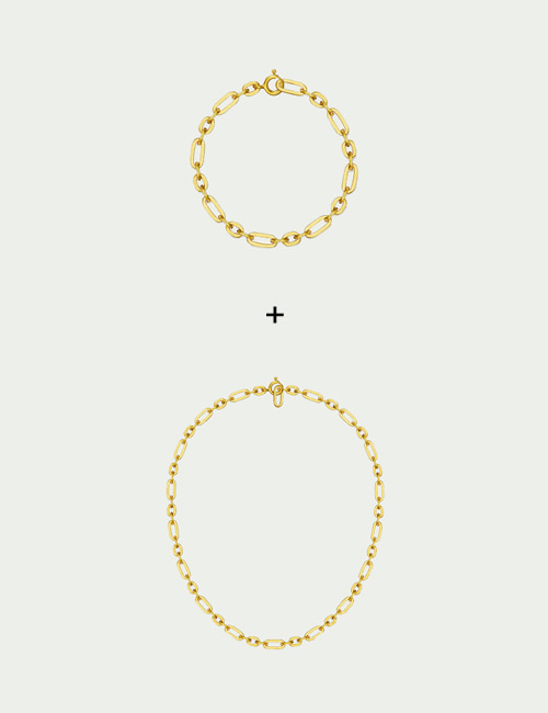 Marilyn 4NL Bracelet + Marilyn 4NL Necklace [Set 2]